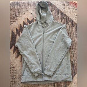 Born Primitive Heather Gray Zip-Up Hoodie